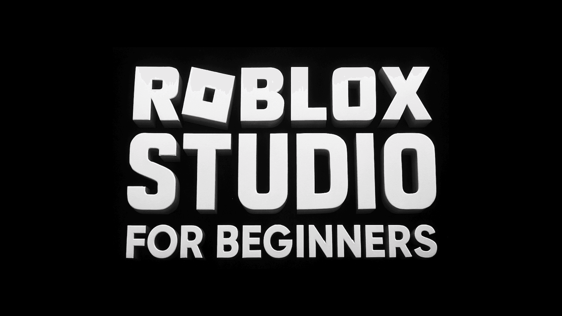 Roblox Studio for Beginners